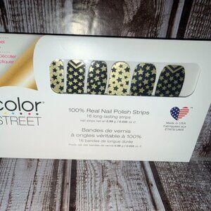 Salute To You - Color Street Nail Polish Strips Retired Glitter Shimmer